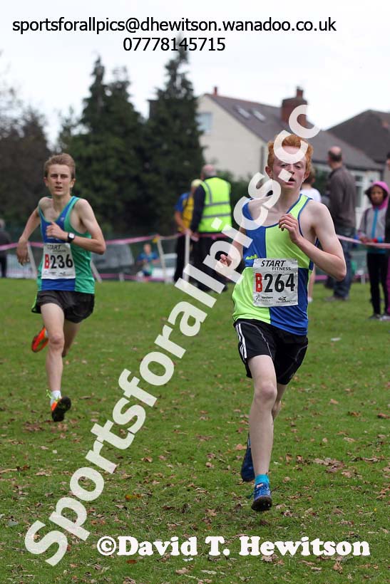 Under-15 boys Northern Cross Country Relays. Photo: David T. Hewitson/Sports for All Pics